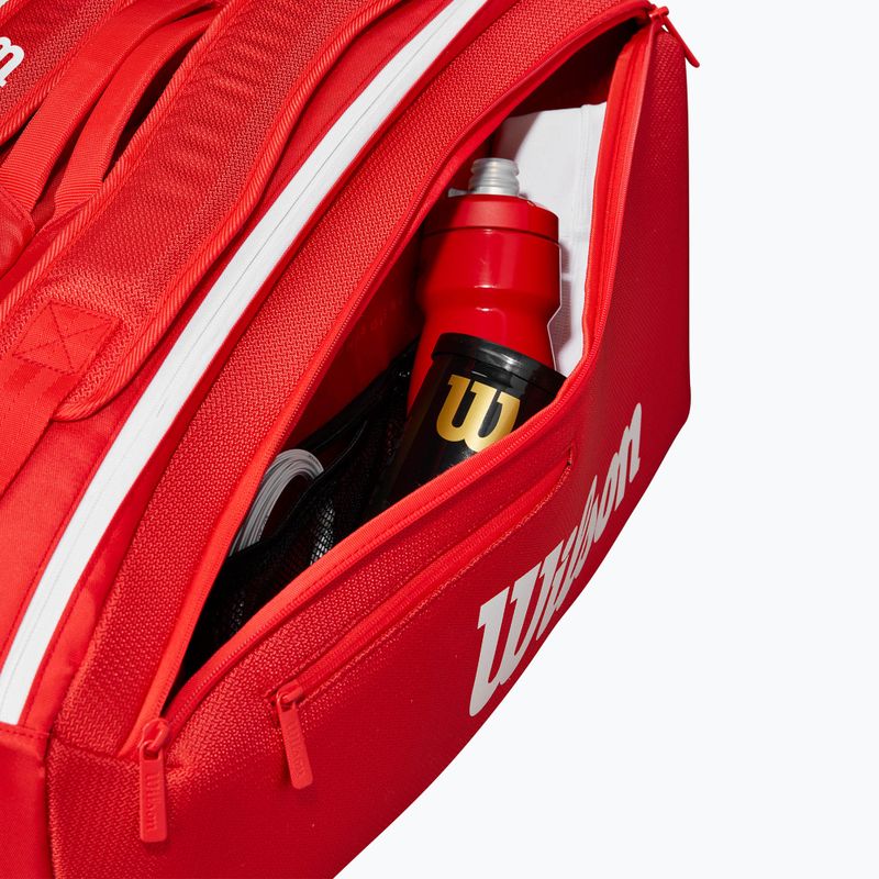 Torba tenisowa Wilson Super Tour Red 9PK red 9