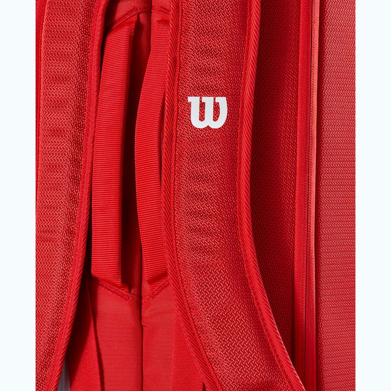 Torba tenisowa Wilson Super Tour Red 6PK red 7