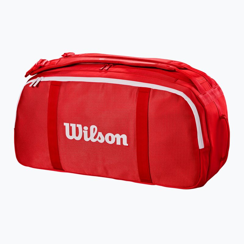 Torba tenisowa Wilson Super Tour Red Coaches Duffel red