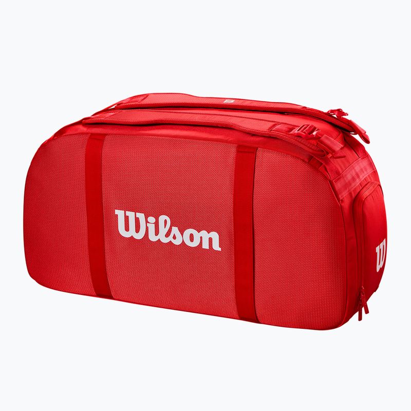 Torba tenisowa Wilson Super Tour Red Coaches Duffel red 2
