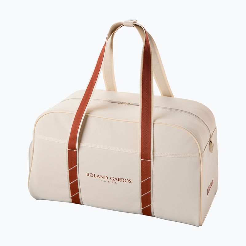 Torba tenisowa Wilson Roland Garros Small Duffel 2025 cream/ clay 2