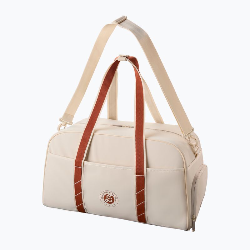Torba tenisowa Wilson Roland Garros Small Duffel 2025 cream/ clay 3