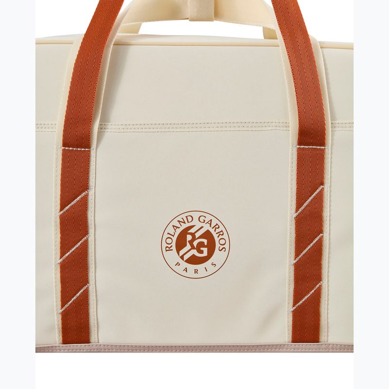 Torba tenisowa Wilson Roland Garros Small Duffel 2025 cream/ clay 7