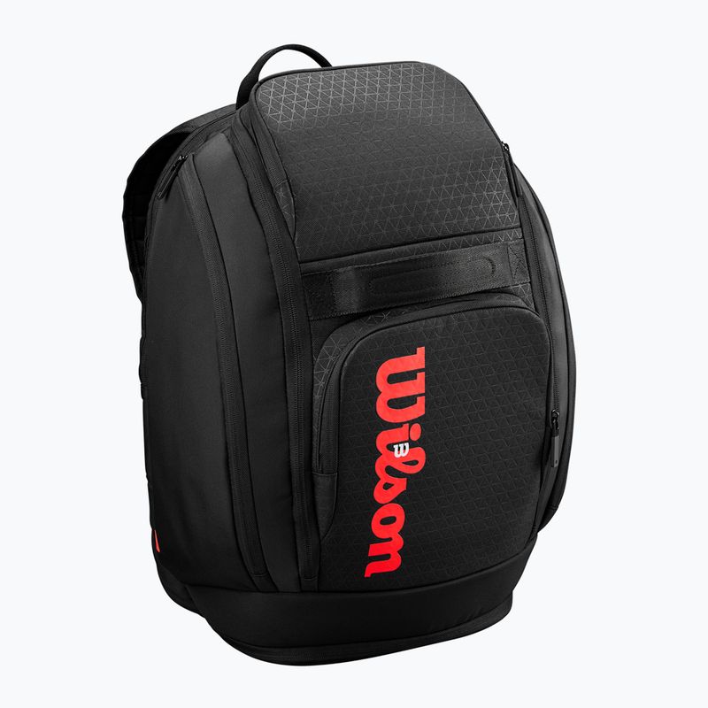 Plecak tenisowy Wilson Clash V3 Super Tour black/ infrared