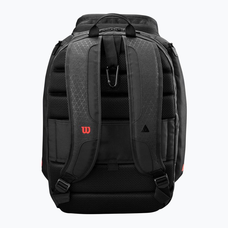 Plecak tenisowy Wilson Clash V3 Super Tour black/ infrared 3