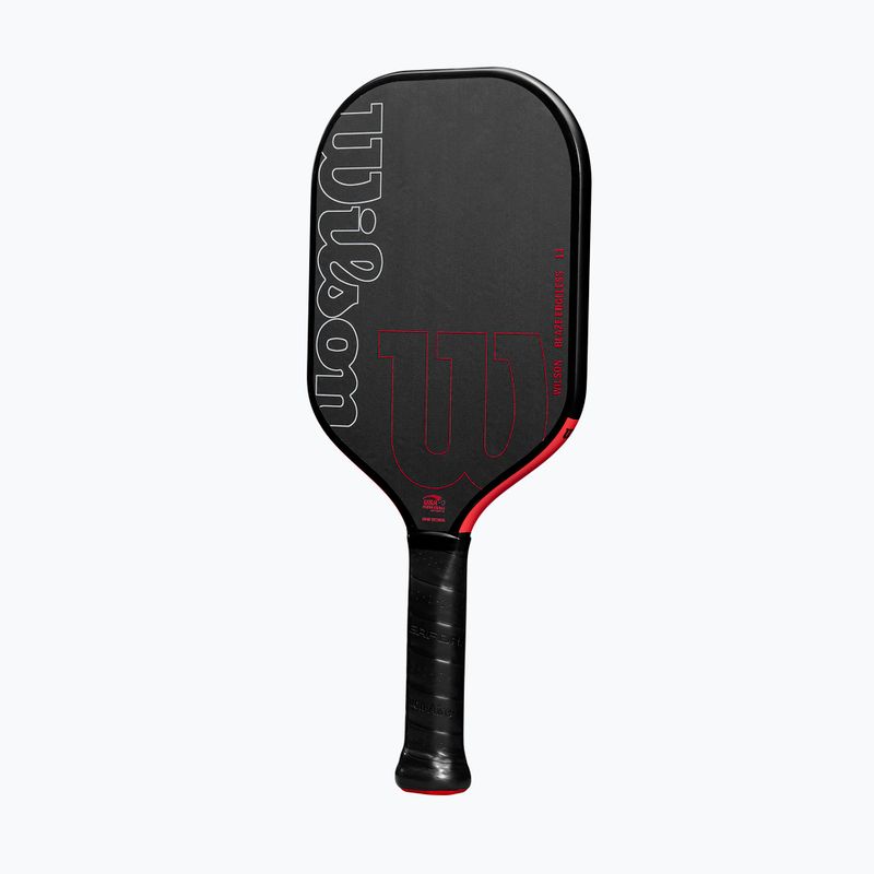 Rakieta do pickleball Wilson Blaze Edgeless 13 black/red 3