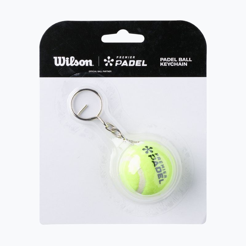 Brelok Wilson Premier Padel Ball Keychain yellow 3