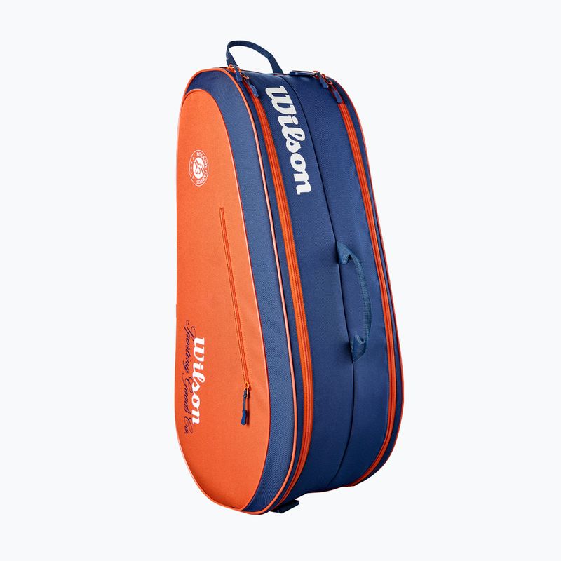 Torba tenisowa Wilson Roland Garros Team 6Pk 2026 clay/navy 3