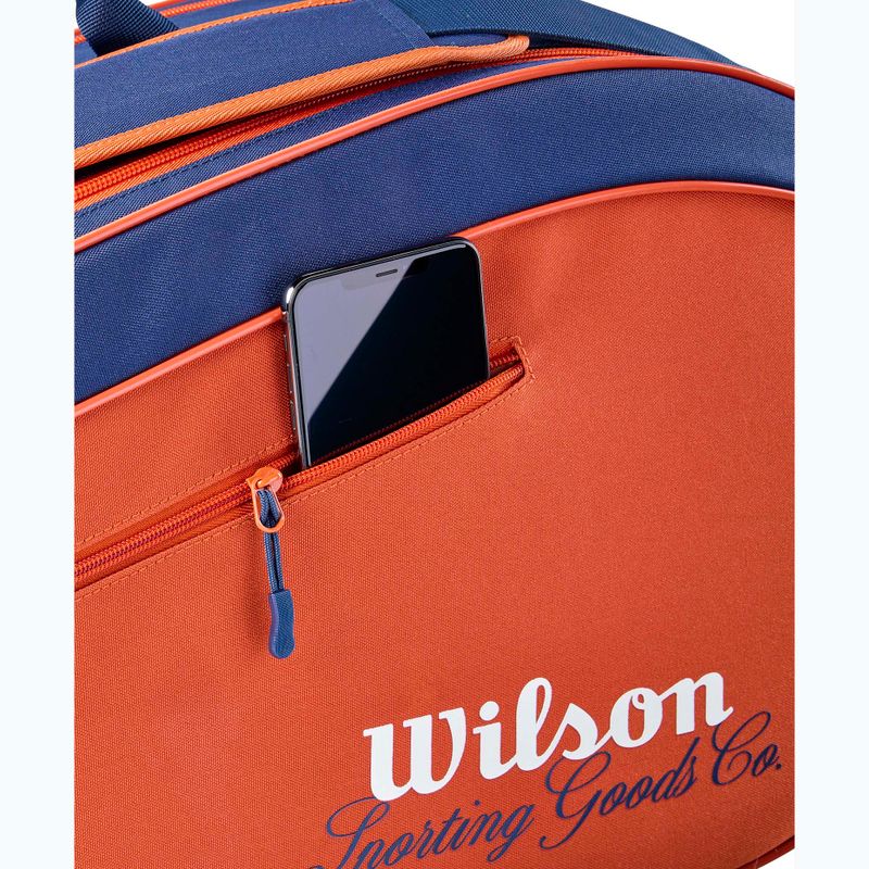 Torba tenisowa Wilson Roland Garros Team 6Pk 2026 clay/navy 7