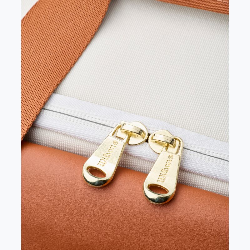 Torba tenisowa Wilson Heritage Small Duffel cream/clay/navy 7