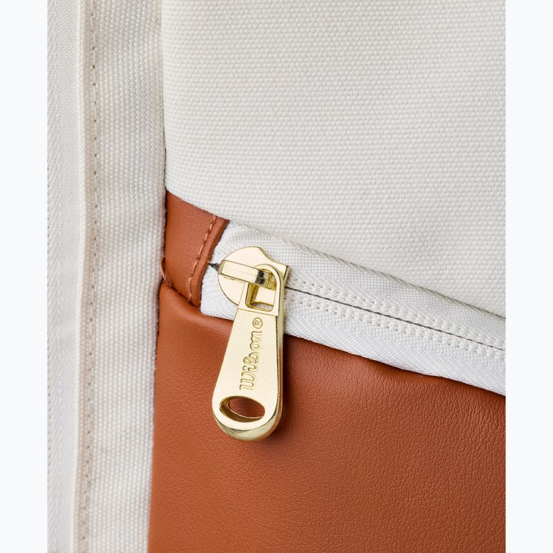 Plecak tenisowy Wilson Heritage V2 cream/clay 7