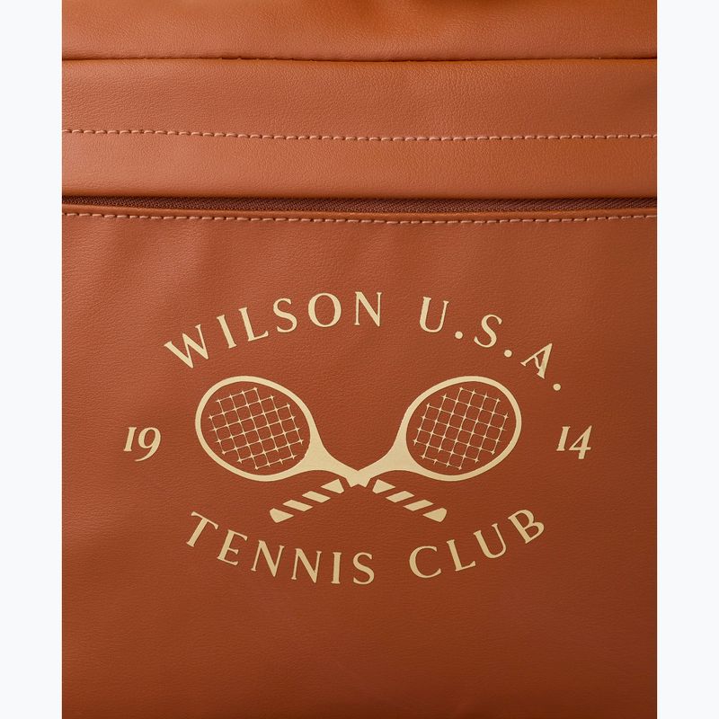 Plecak tenisowy Wilson Heritage V2 cream/clay 8