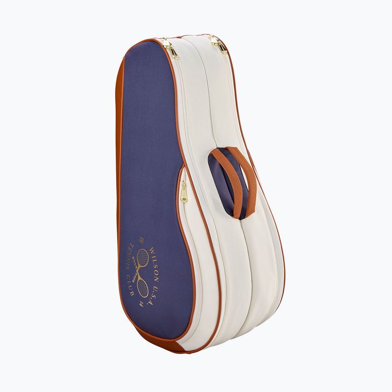 Torba tenisowa Wilson Heritage V2 6Pk cream/clay/navy 3