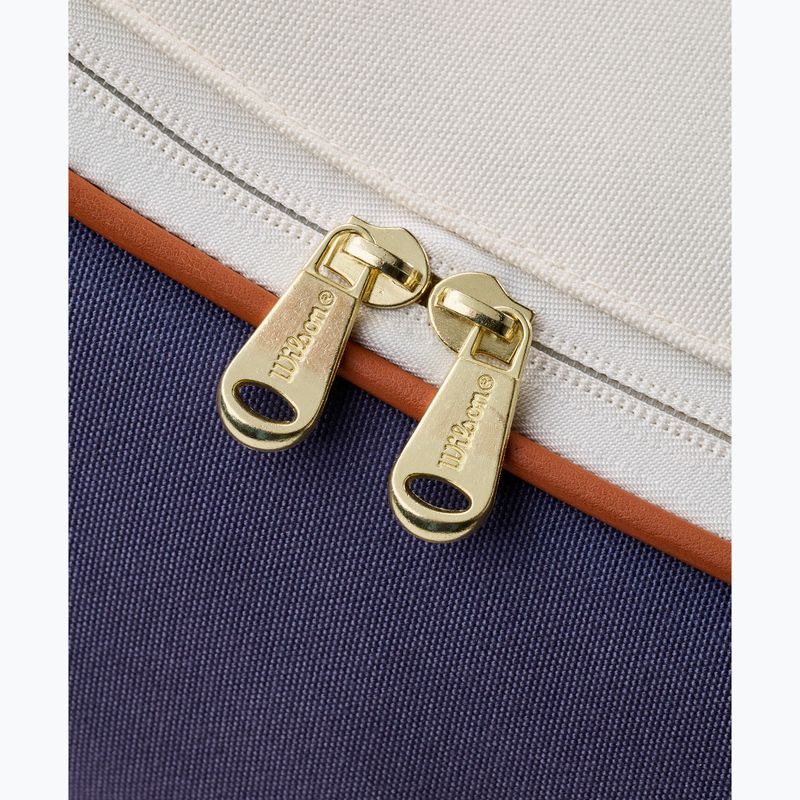 Torba tenisowa Wilson Heritage V2 6Pk cream/clay/navy 7