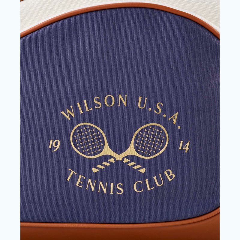 Torba tenisowa Wilson Heritage V2 6Pk cream/clay/navy 8