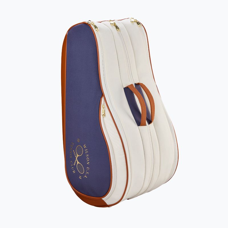Torba tenisowa Wilson Heritage V2 12Pk cream/clay/navy 3
