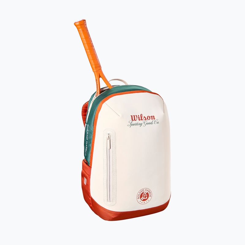 Plecak tenisowy Wilson Roland Garros 2026 cream/clay/green 3