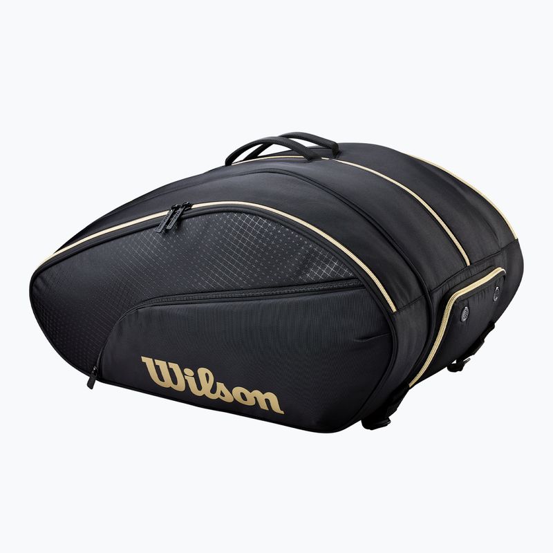 Torba do padla Wilson Defy Padel black/gold 2