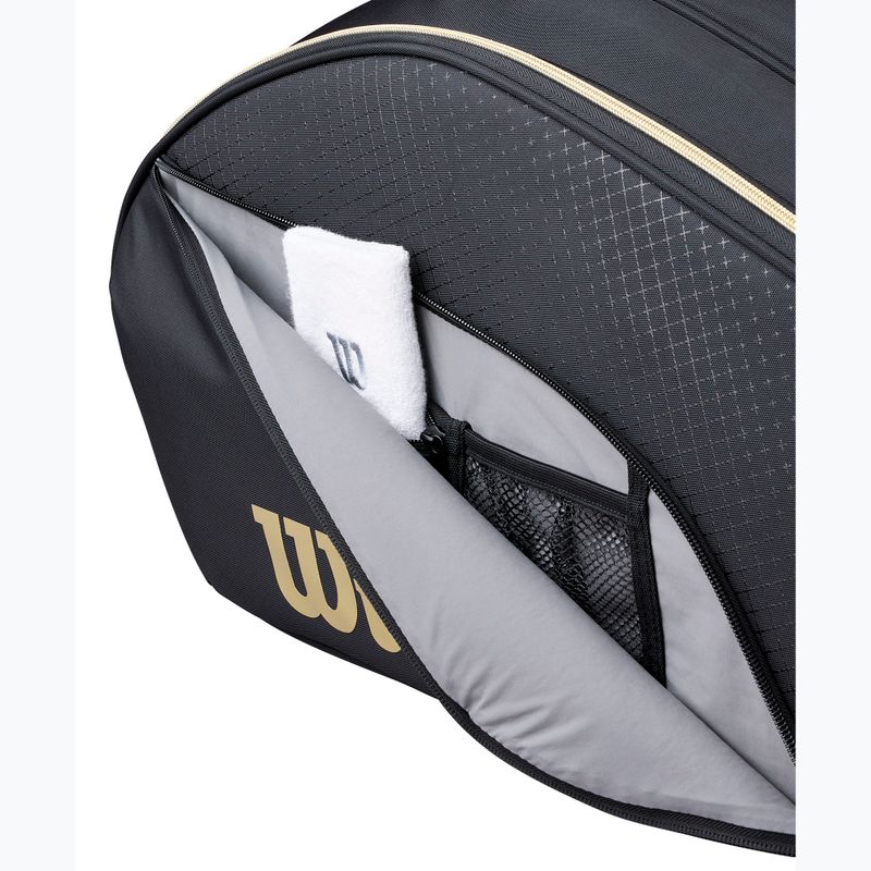 Torba do padla Wilson Defy Padel black/gold 6