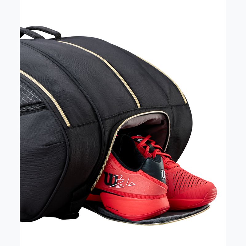 Torba do padla Wilson Defy Padel black/gold 8