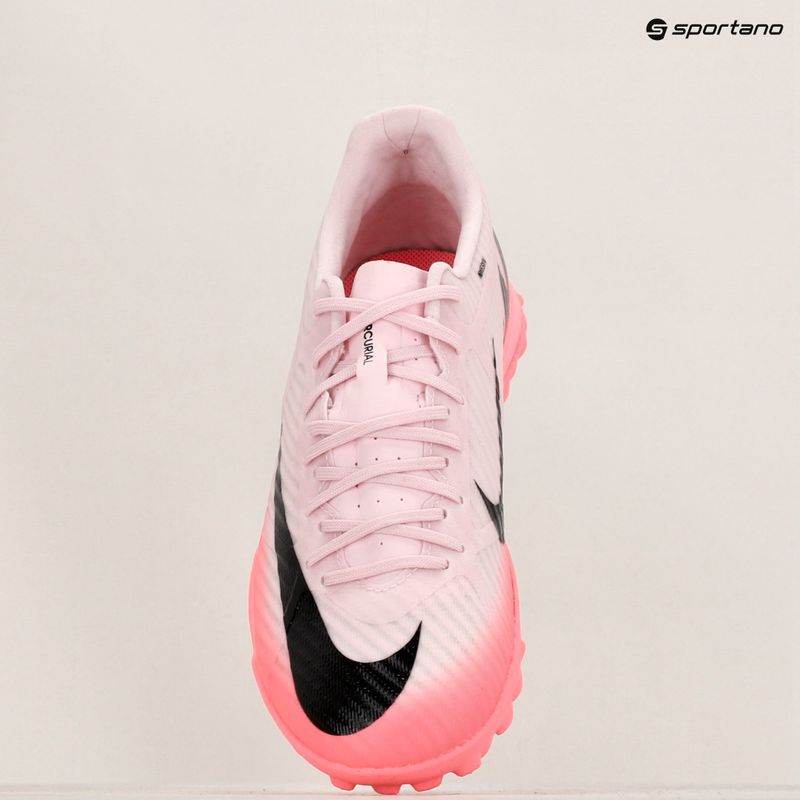 Buty piłkarskie Nike Zoom Mercurial Vapor 15 Academy TF pink foam/black 9