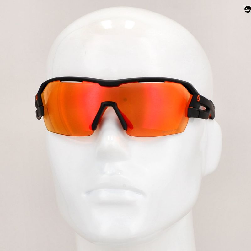 Okulary  przeciwsłoneczne SCOTT Spur black matt/orange/red chrome enhancer/clear 6