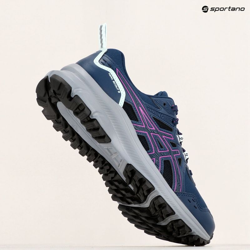 Buty do biegania damskie ASICS Trail Scout 3 night sky/bold magenta 9