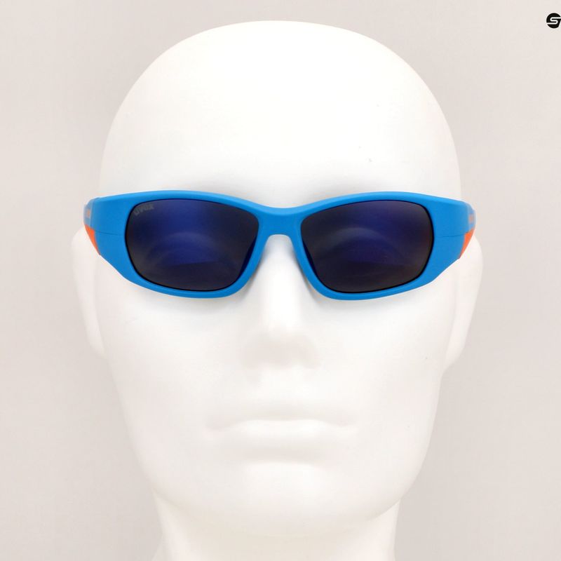 Okulary przeciwsłoneczne dziecięce UVEX Sportstyle 514 blue matt/mirror blue 6