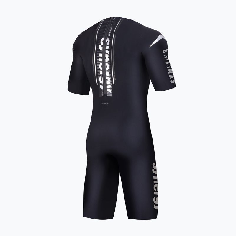 Kombinezon triathlonowy męski Synergy Synskin 3 SS black 2