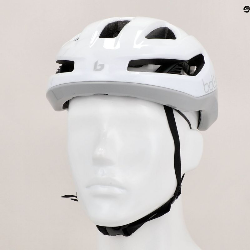 Kask rowerowy Bollé Eco Avio Pure white/grey shiny 11