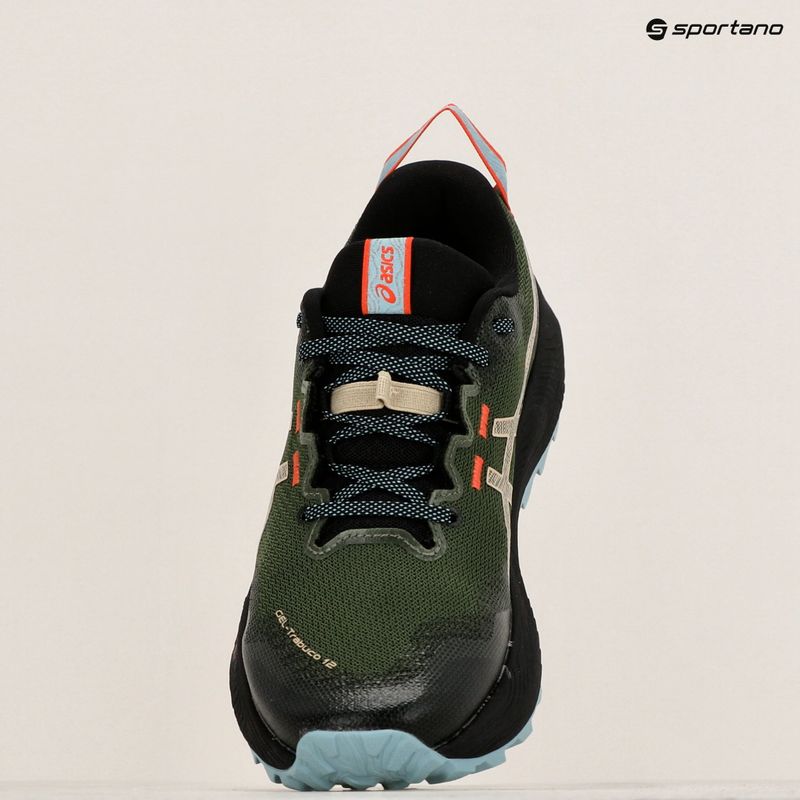 Buty do biegania męskie ASICS Gel-Trabuco 12 smog green/feather grey 16