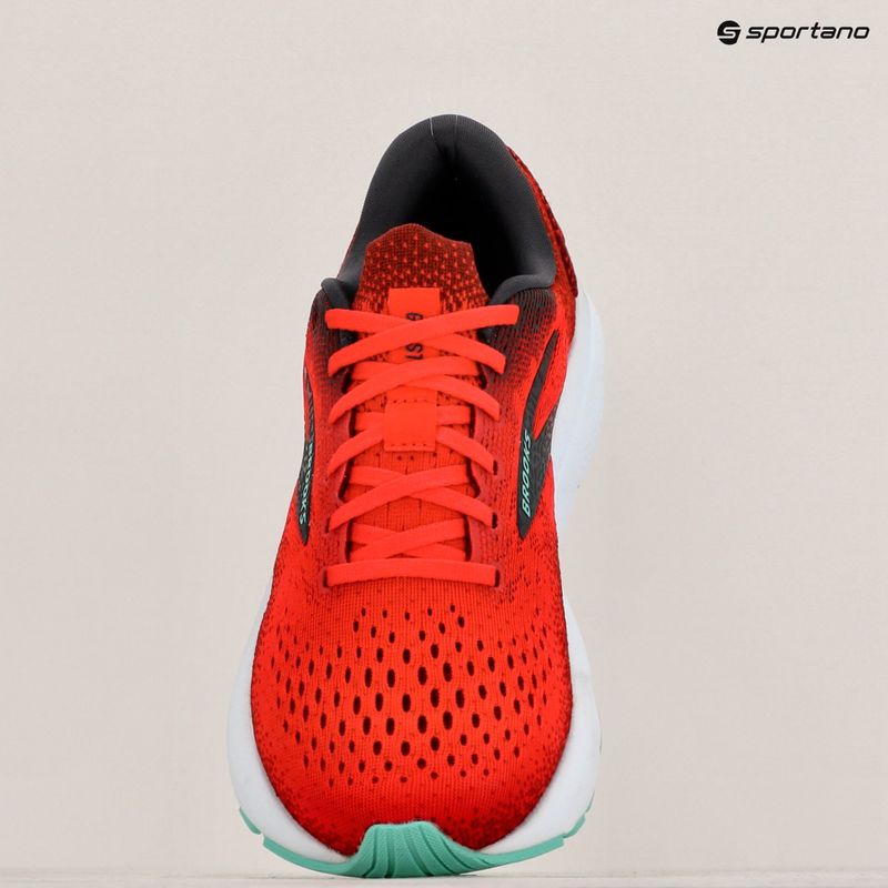 Buty do biegania męskie Brooks Ghost 16 fiery red/ebony/cockatoo 17