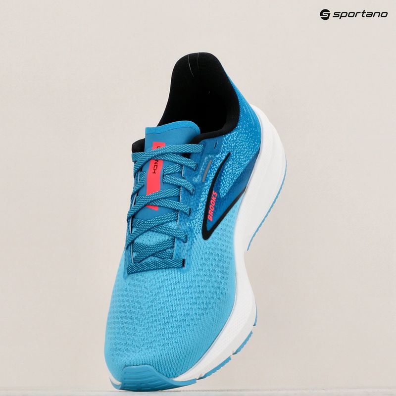 Buty do biegania damskie Brooks Launch 10 crystal seas/blue jay/black 10