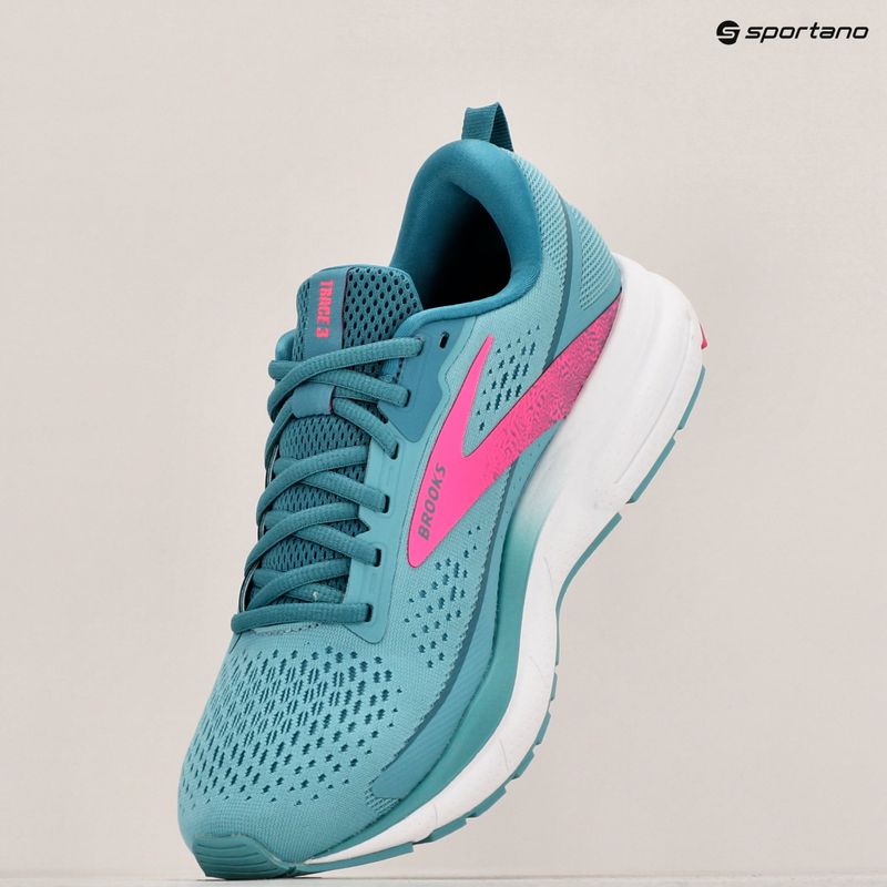 Buty do biegania damskie Brooks Trace 3 aqua/storm/pink 18