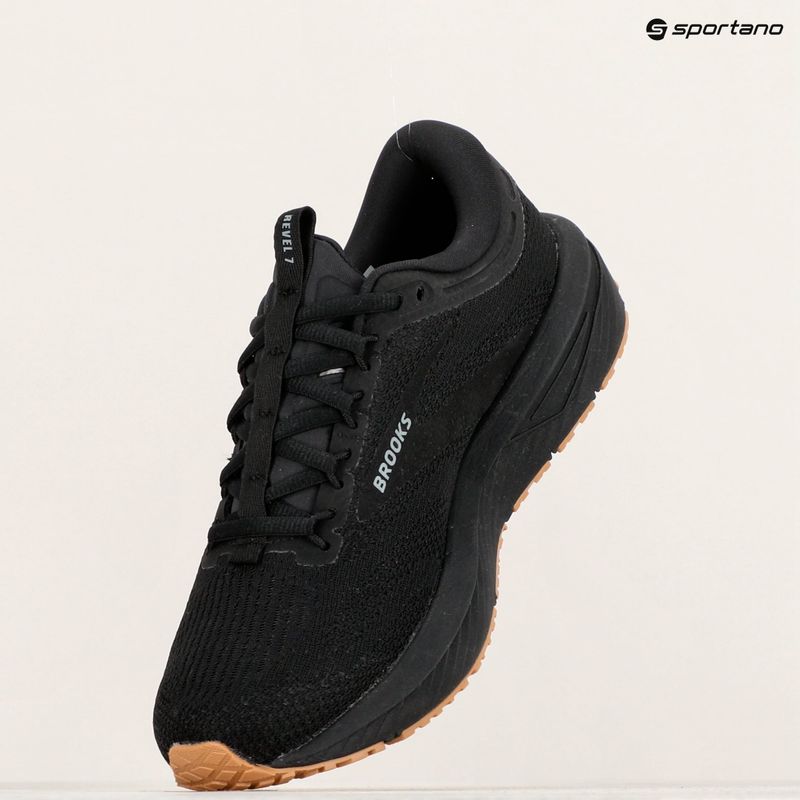 Buty do biegania damskie Brooks Revel 7 black/black 17