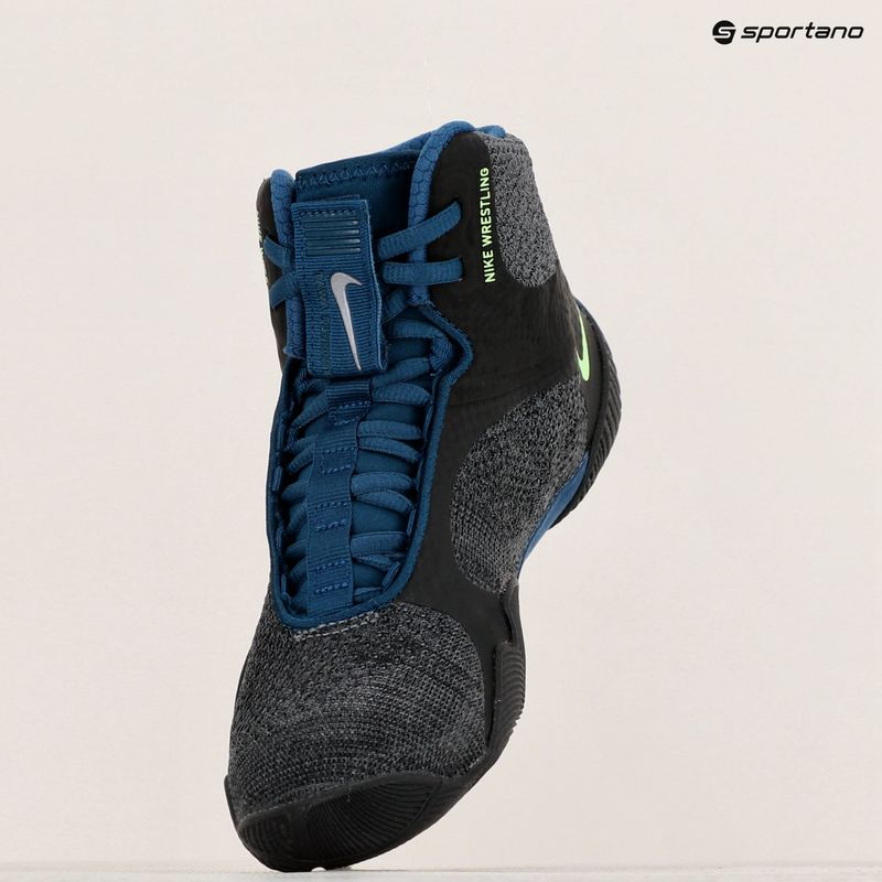 Buty zapaśnicze Nike Tawa anthracite/valerian blue 9