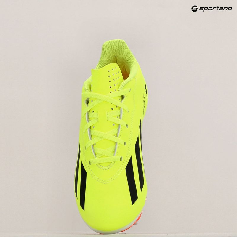Buty piłkarskie dziecięce adidas X Crazyfast Club FxG team solar yellow/core black/cloud white 9