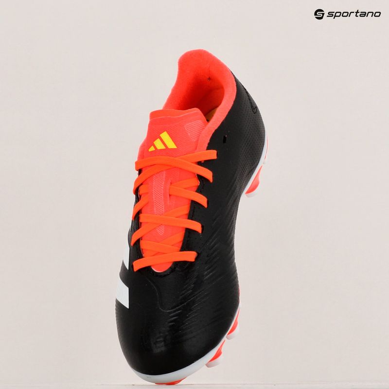 Buty piłkarskie dziecięce adidas Predator League MG core black/cloud white/solar red 11