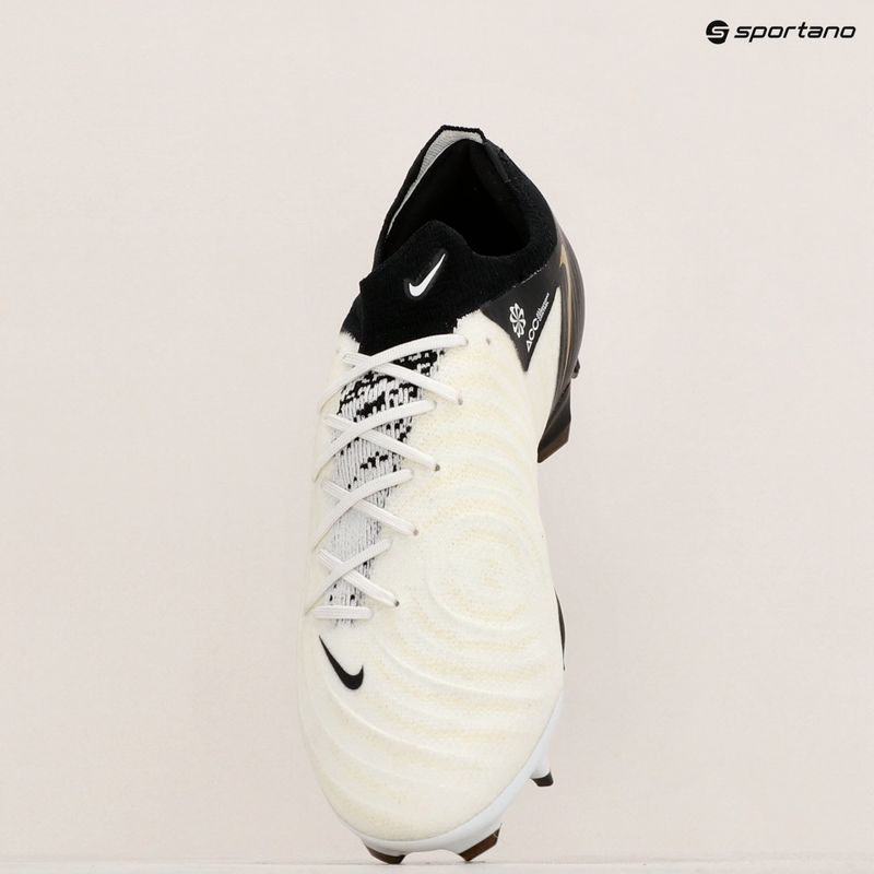 Buty piłkarskie męskie Nike Phantom GX II Pro FG white/metallic gold coin/black 9