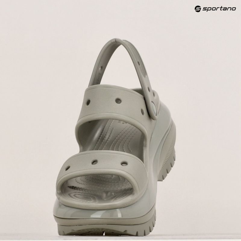 Sandały damskie Crocs Mega Crush elephant grey 17