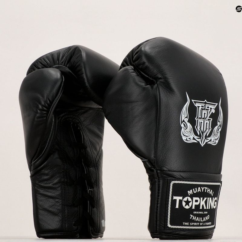 Rękawice bokserskie Top King Boxing Competition black 7