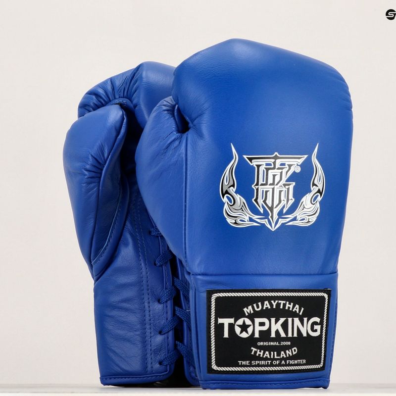 Rękawice bokserskie Top King Boxing Competition blue 8