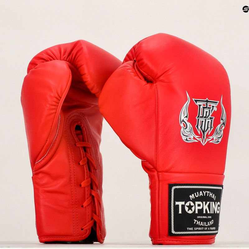 Rękawice bokserskie Top King Boxing Competition red 7