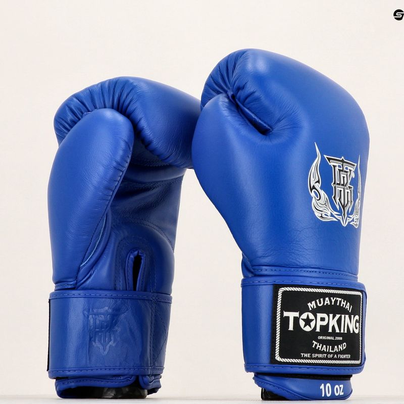 Rękawice bokserskie Top King Muay Thai Ultimate blue 6