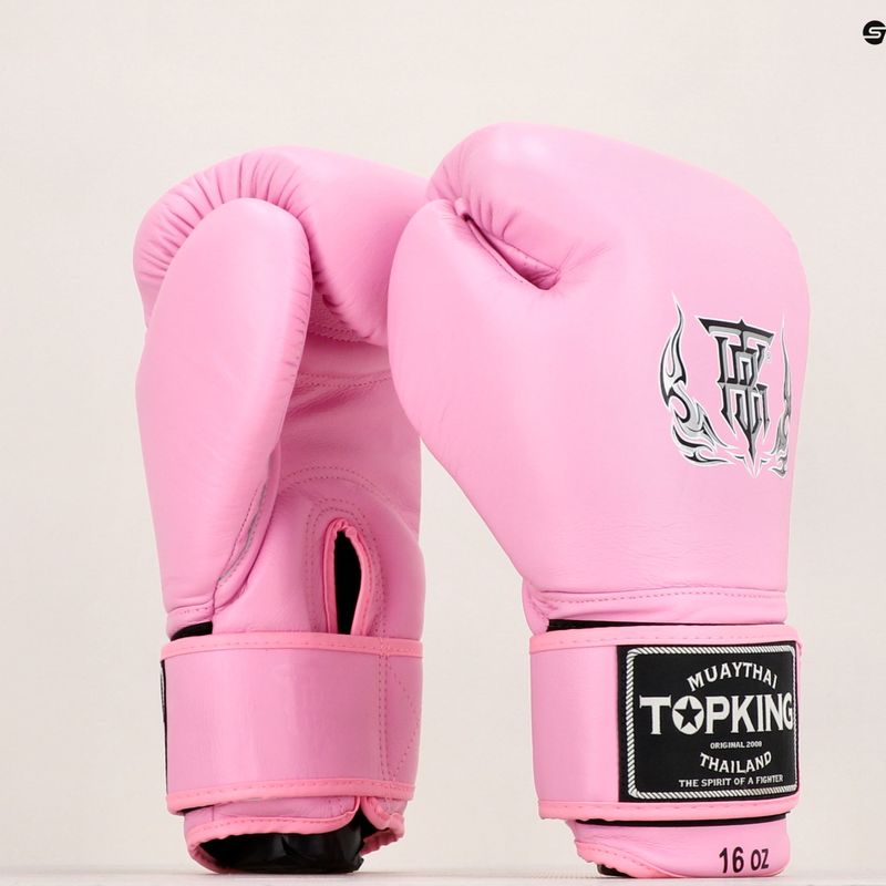 Rękawice bokserskie Top King Muay Thai Ultimate pink 6