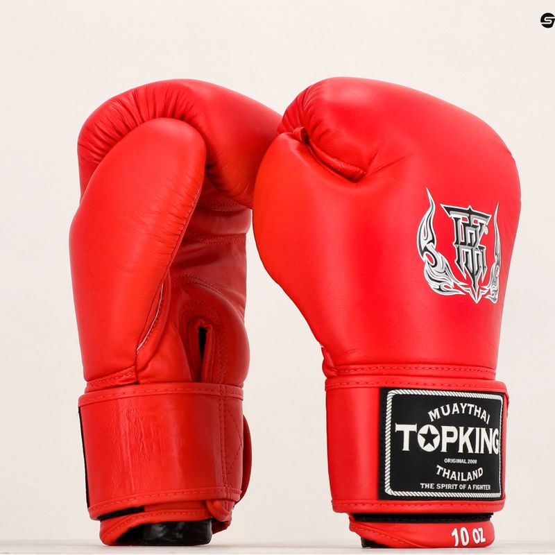 Rękawice bokserskie Top King Muay Thai Ultimate red 6