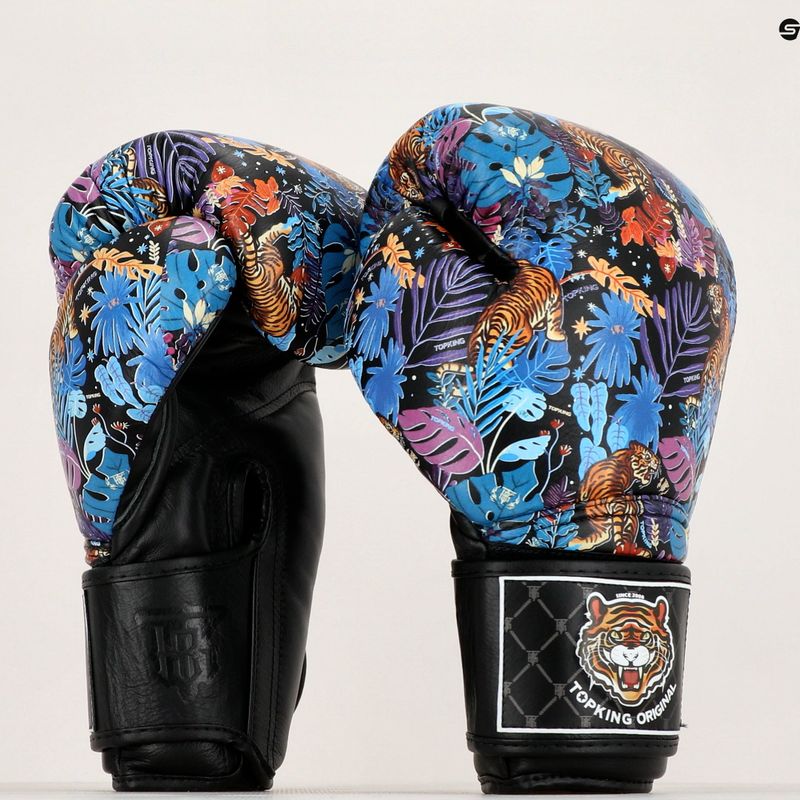 Rękawice bokserskie Top King Boxing Wild Tiger black 7