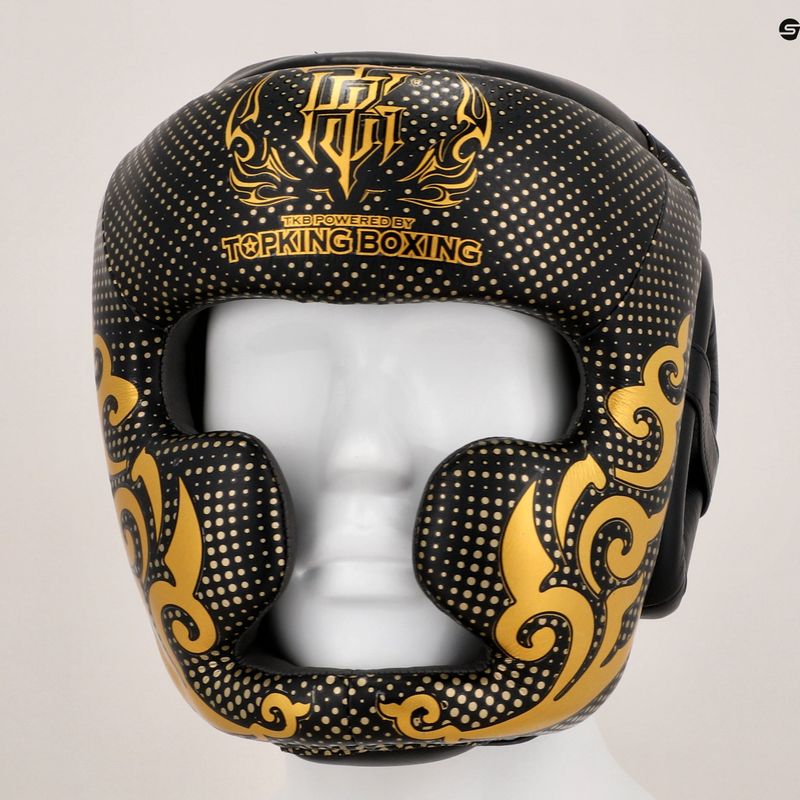 Kask bokserski Top King Kanok black 8