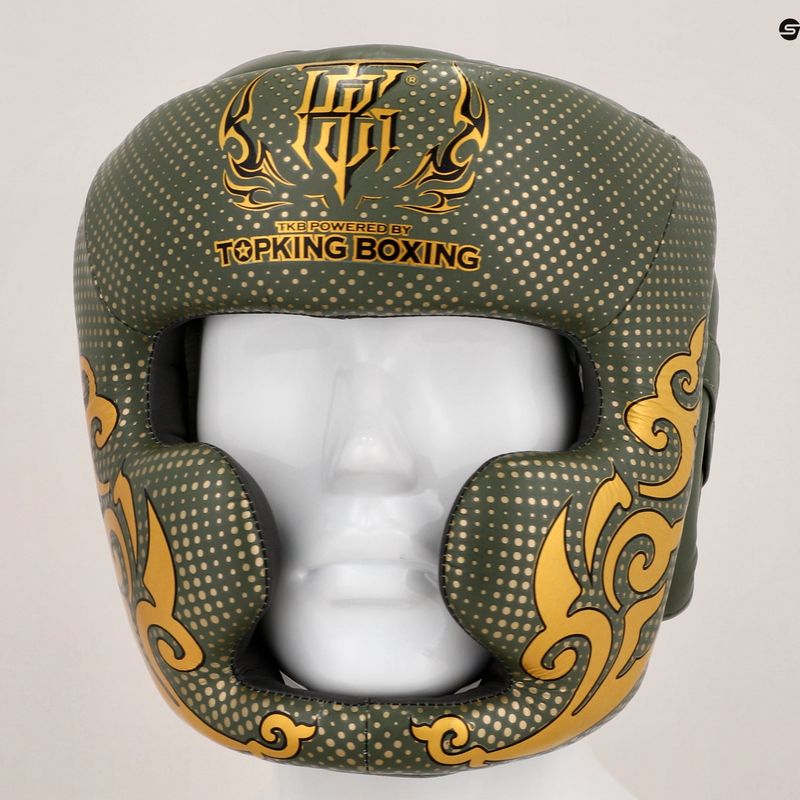Kask bokserski Top King Kanok khaki 8