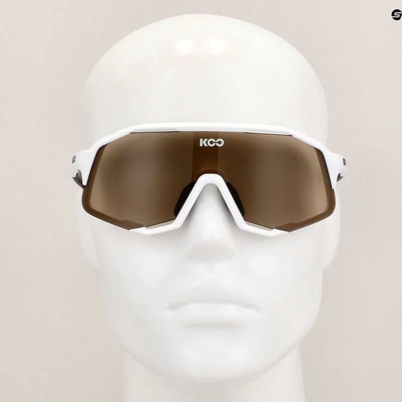 Okulary przeciwsłoneczne Koo Demos white/photochromic pink 2